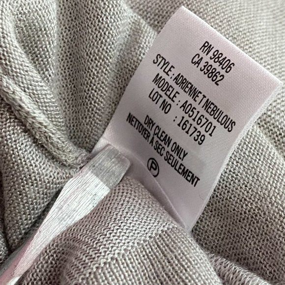 Theory Adrienne T Nebulous Sleeveless Sweater L - Picture 6 of 8